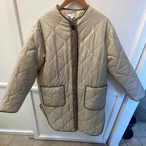 Topshop Longline liner Jacket Sz Small